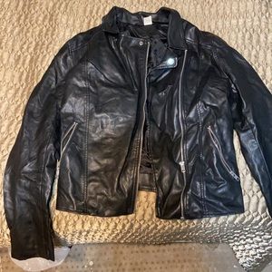 Leather jacket